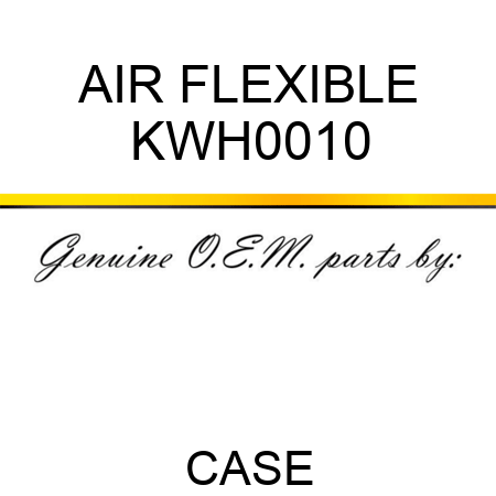AIR FLEXIBLE KWH0010