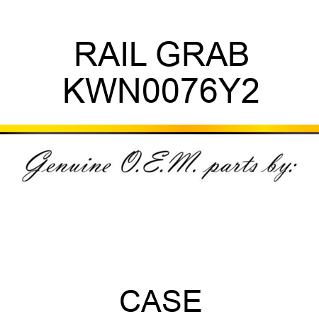 RAIL, GRAB KWN0076Y2