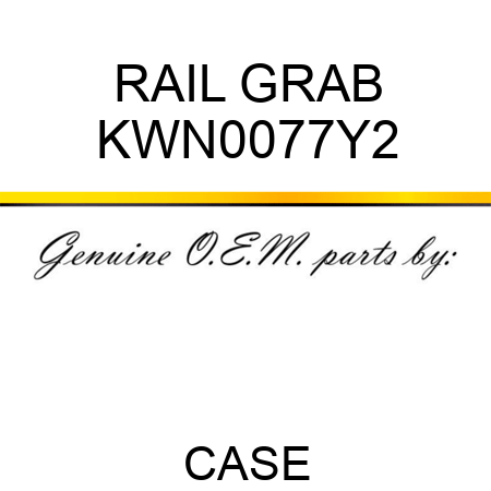 RAIL, GRAB KWN0077Y2