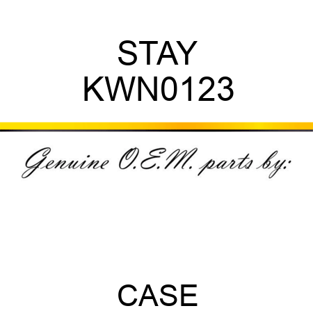 STAY KWN0123