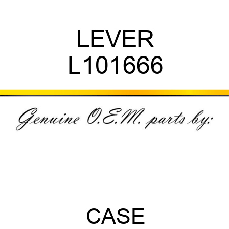 LEVER L101666