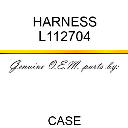 HARNESS L112704