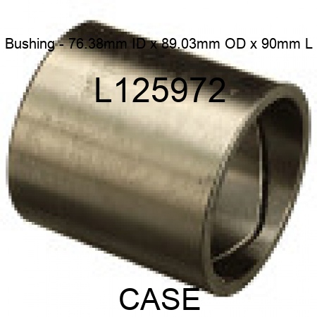 Bushing - 76.38mm ID x 89.03mm OD x 90mm L L125972