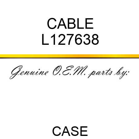 CABLE L127638