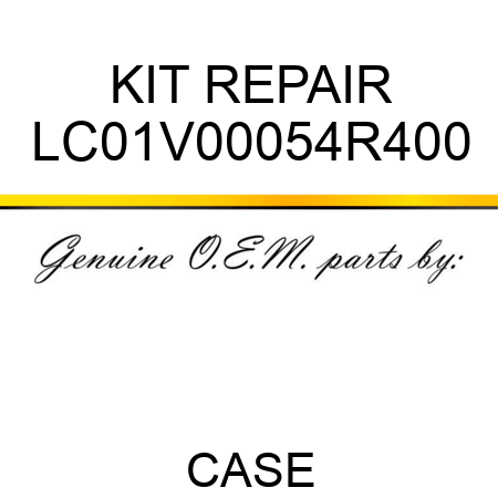 KIT, REPAIR LC01V00054R400