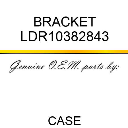 BRACKET LDR10382843