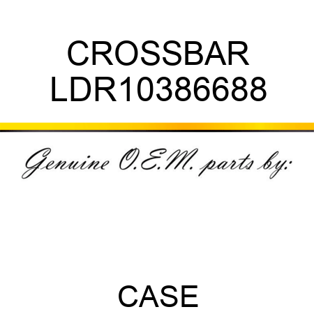 CROSSBAR LDR10386688