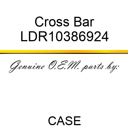 Cross Bar LDR10386924