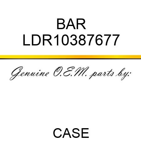 BAR LDR10387677