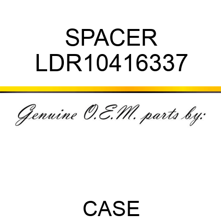 SPACER LDR10416337