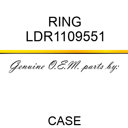 RING LDR1109551