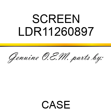 SCREEN LDR11260897