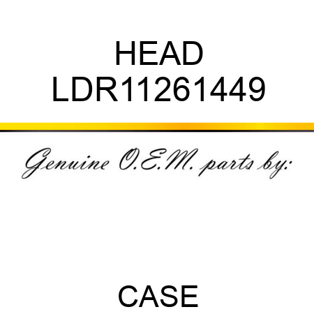 HEAD LDR11261449