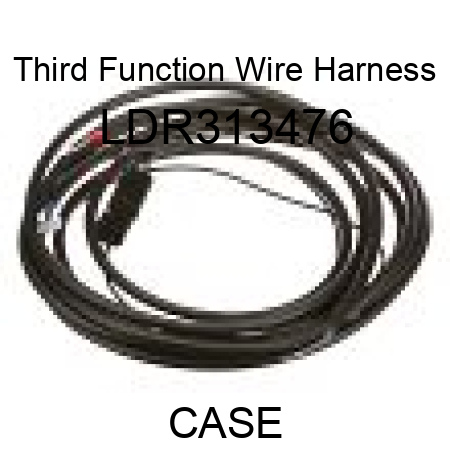 Third Function Wire Harness LDR313476