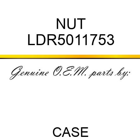 NUT LDR5011753