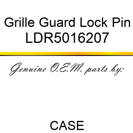 Grille Guard Lock Pin LDR5016207