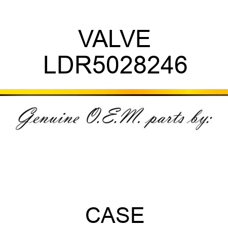VALVE LDR5028246