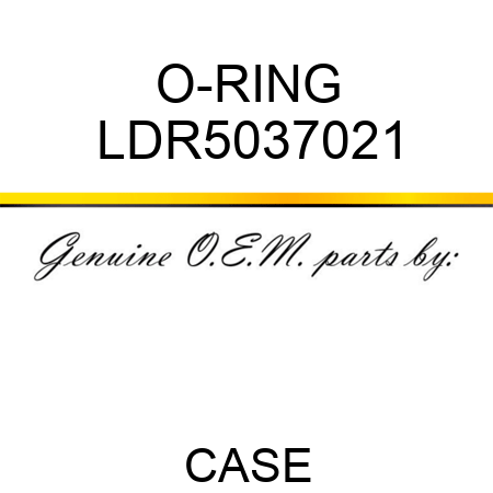 O-RING LDR5037021