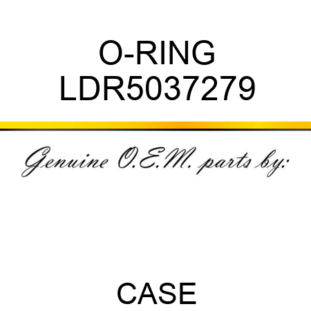 O-RING LDR5037279