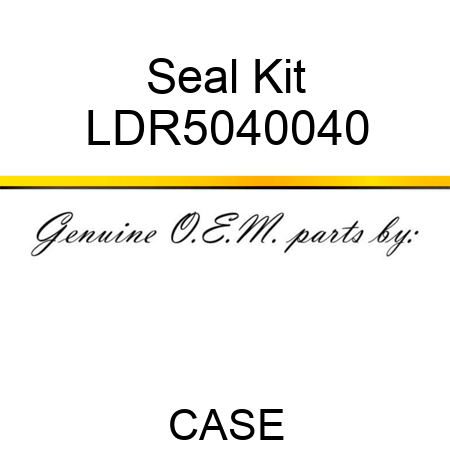 Seal Kit LDR5040040