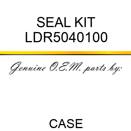 SEAL KIT LDR5040100