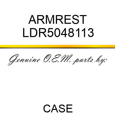 ARMREST LDR5048113