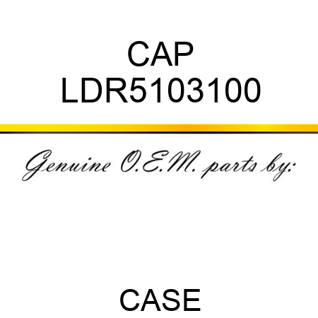 CAP LDR5103100