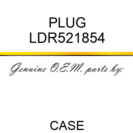 PLUG LDR521854
