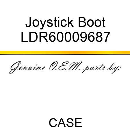 Joystick Boot LDR60009687