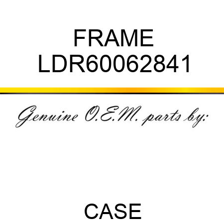 FRAME LDR60062841