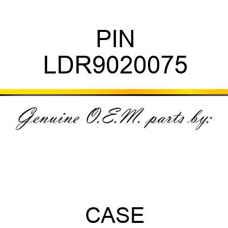 PIN LDR9020075