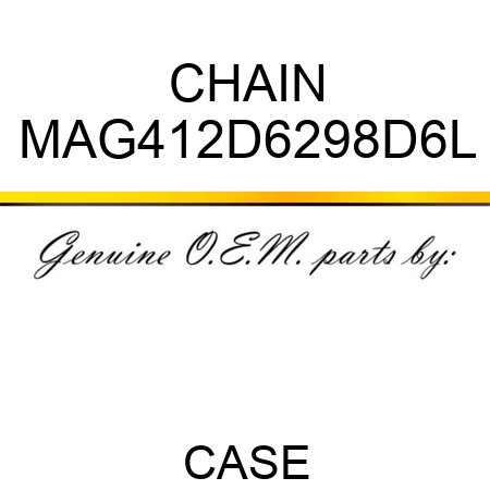 CHAIN MAG412D6298D6L