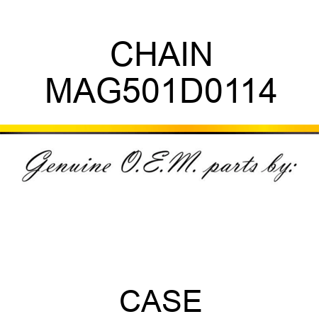 CHAIN MAG501D0114