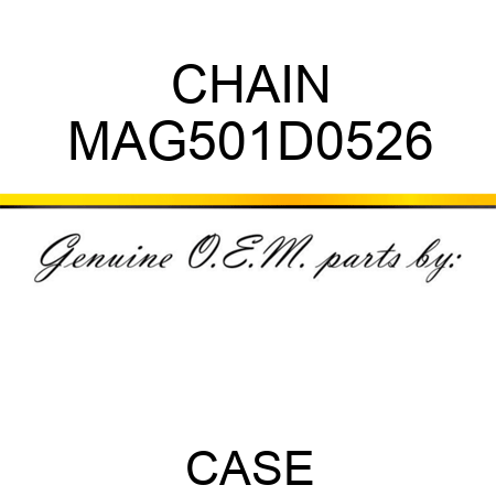 CHAIN MAG501D0526