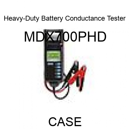 Heavy-Duty Battery Conductance Tester MDX700PHD