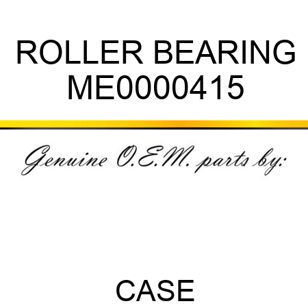 ROLLER BEARING ME0000415