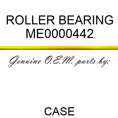 ROLLER BEARING ME0000442