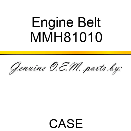 Engine Belt MMH81010