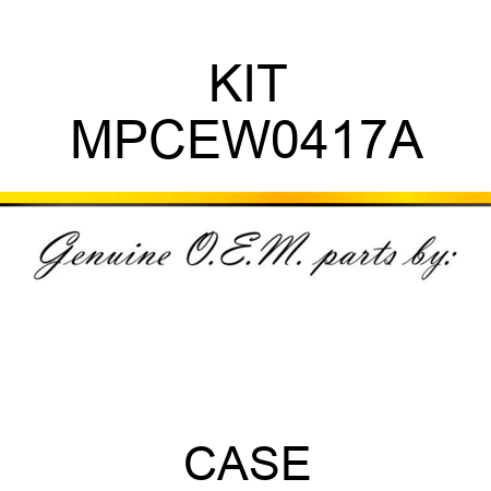 KIT MPCEW0417A