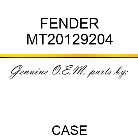FENDER MT20129204