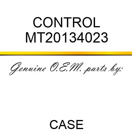 CONTROL MT20134023