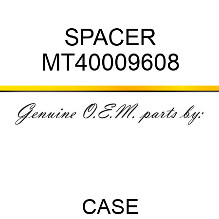 SPACER MT40009608