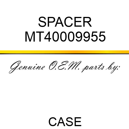 SPACER MT40009955
