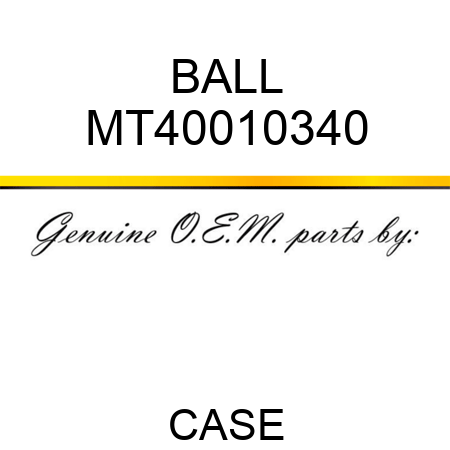 BALL MT40010340