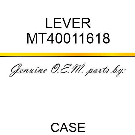 LEVER MT40011618