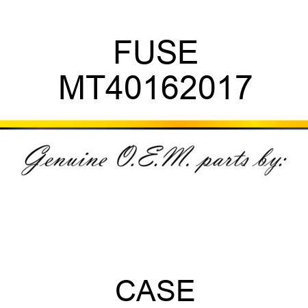 FUSE MT40162017