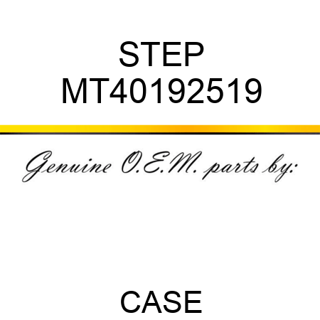 STEP MT40192519