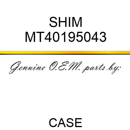 SHIM MT40195043