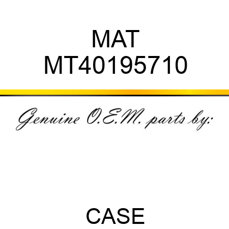 MAT MT40195710