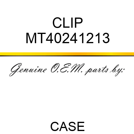 CLIP MT40241213